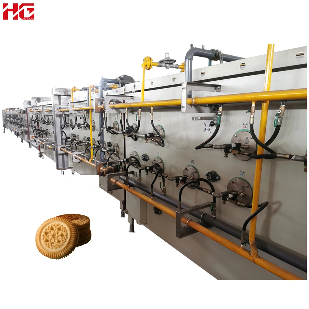 Fully Automatic Bakery Equipment Soft Hard Biscuit Soda Cracker Food Machinery Production Line