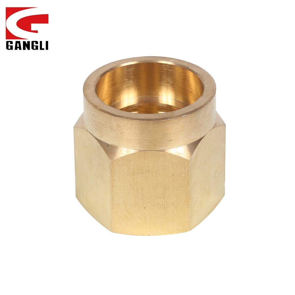 for Wholesale/Supplier China Gangli Factory Brass Parts Pipe Joint for HVAC System