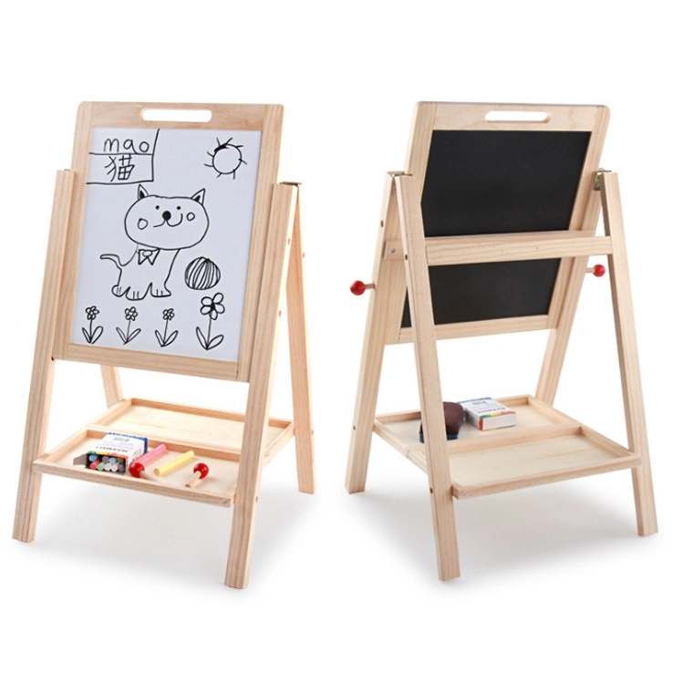 Customized Adjustable Wooden Drawing Board Toys for Children