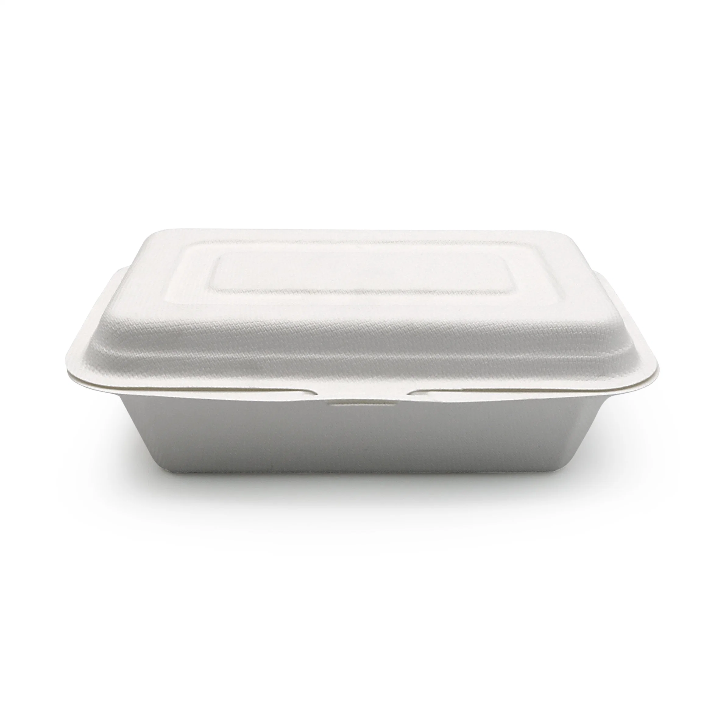 Accepptable Biodegradable Allwin-Flu 152*152*76mm Take Away Containers Disposable Food Container