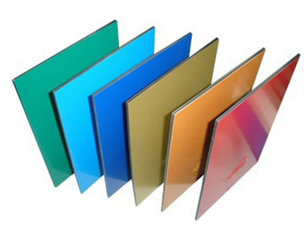 High Gloss Coated Aluminum Composite Sheet PVDF Coating