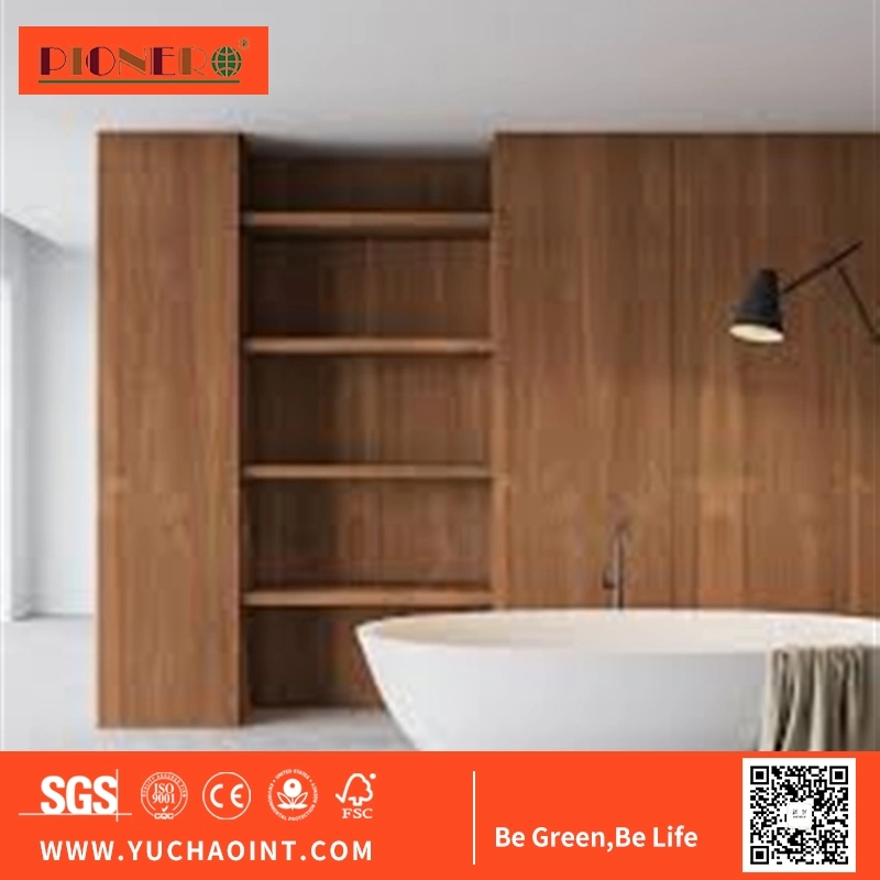 Mobiliário Sapele Madeira contraplacada 1220*2440, mobiliário vermelho folheado de madeira de qualidade