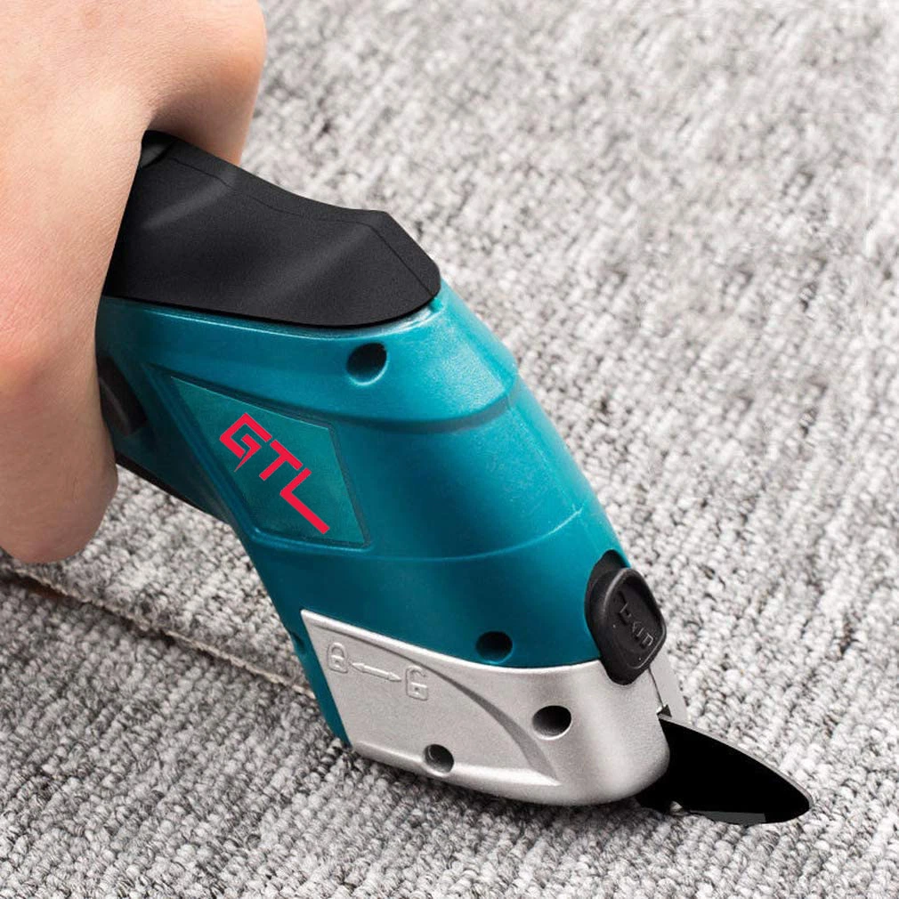 Electric Rotary Cutter 3.6V Cordless Electric Scissor Rechargeable Fabric Shear for Cloth/Paper/Carpet/Leather Cutting (CDSR002)