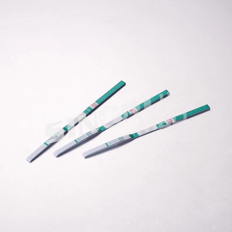 2.5mm 3.0mm Medical Disposable HCG Test Strip