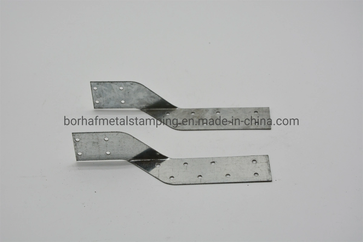 Material de Construcción de China y formaron preperforados Conectores de acero galvanizado en caliente de la madera el conector conectores de Acero Galvanizado Purlin Tie