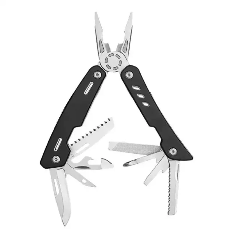Top Latest Combination Kit Tool Mini Pocket Multi-Function Pliers with Knife Portable Folding Stainless Steel Pliers for Camping Hardware Tool Set