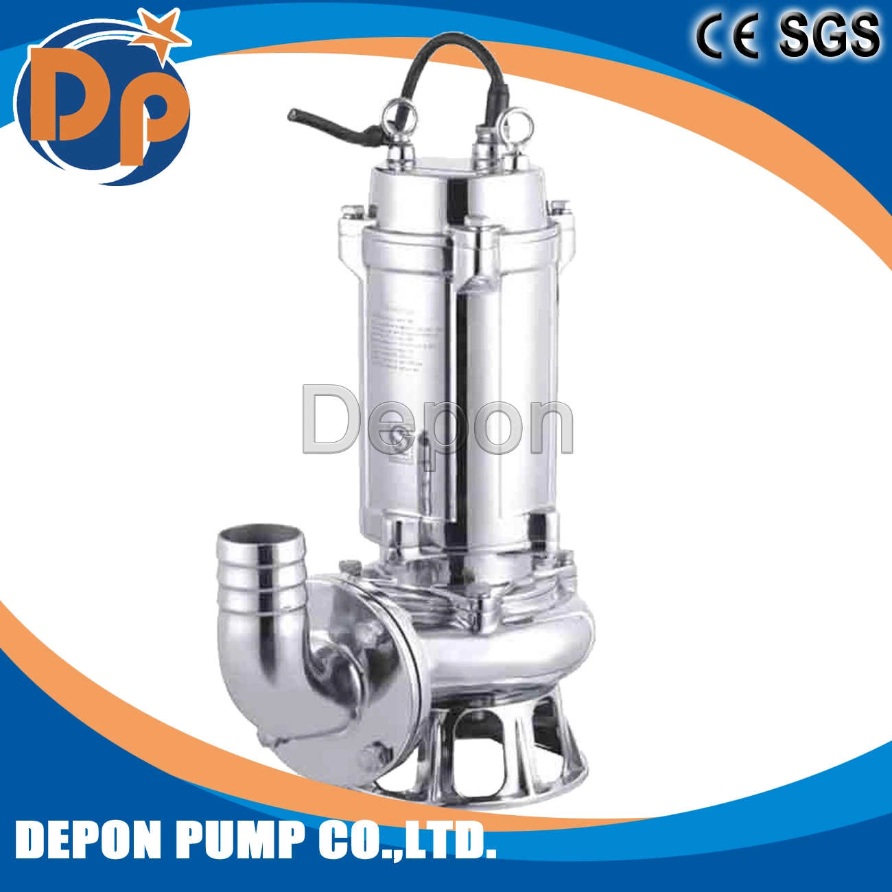 Submersible Dewatering Centrifugal Waste Water Pump for Drain Flood