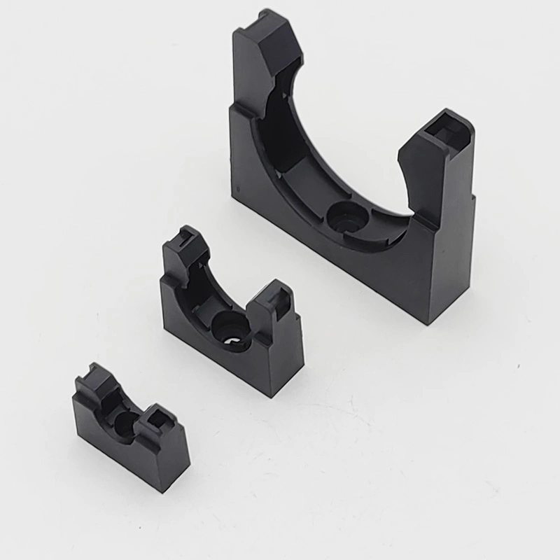 Nylon PA6 Mounting Clip for Flexible Corrugated Pipe Ad10 with Cover