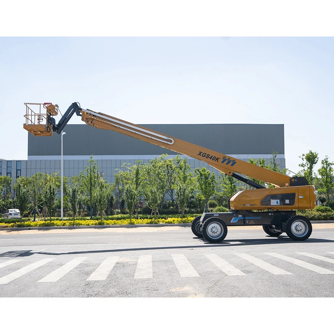 Xgs40K 40m Mobile Hydraulic Aerial Working Platform Man Lift Telescope for Sale