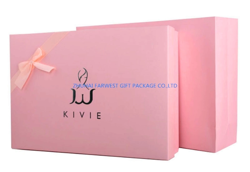 Card Paper Gift Box for Bra Packaging Color Bag Good Quality