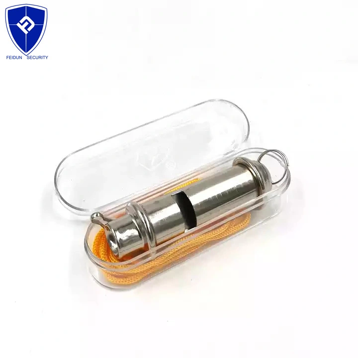 Outset Two-Tone Siren Outdoor Survival Brass Whistle