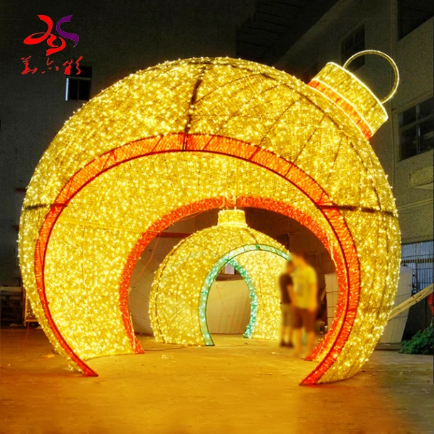 Holiday Motif Large Decorative Outdoor Ball Lights