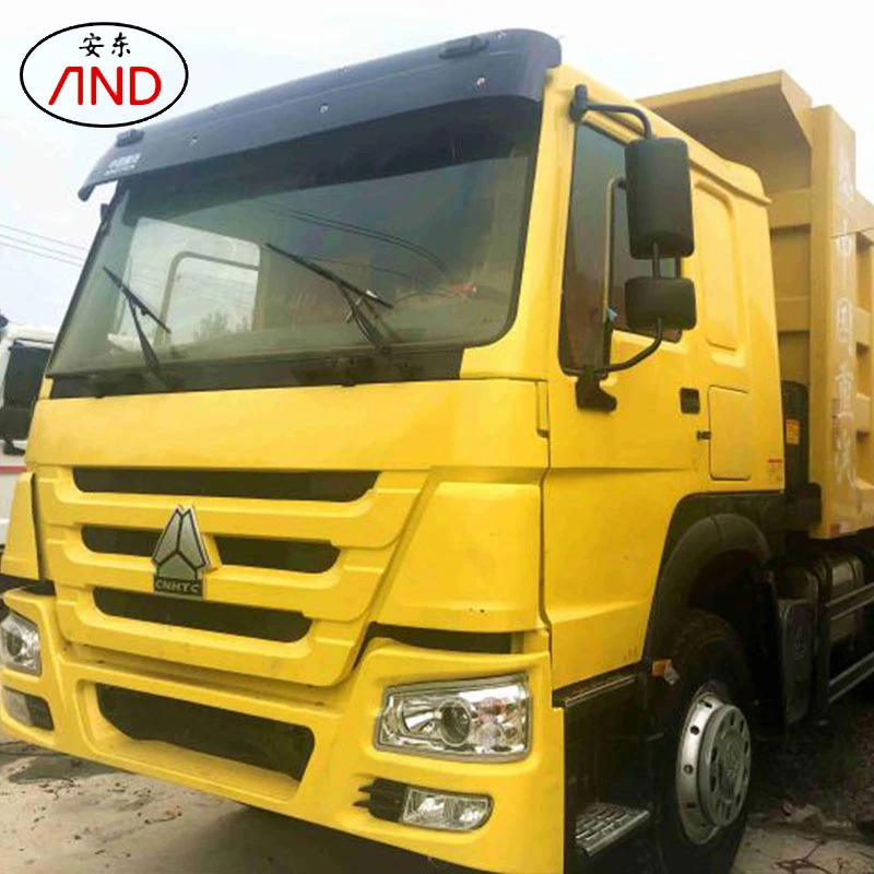 Good Condition Used HOWO 10 Wheels Dump Truck Tipper 6X4 for Africa