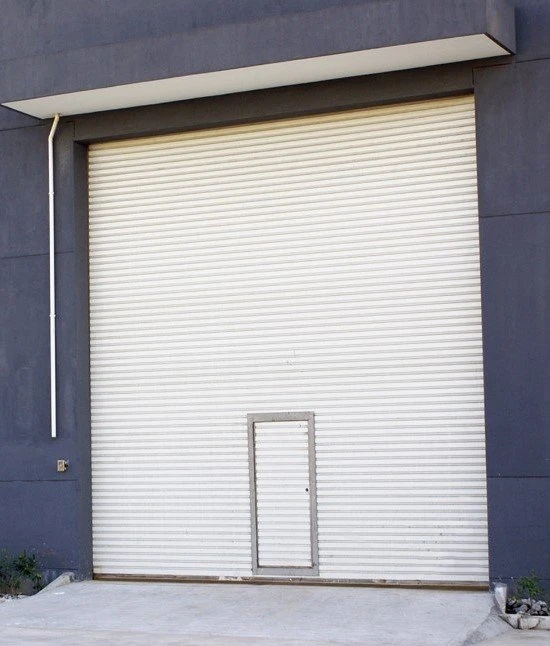 Commercial Rolling Shutter Exterior Interior Sliding Thermal Insulated Industrial PU Sandwich Panel Security Sectional Garage Door