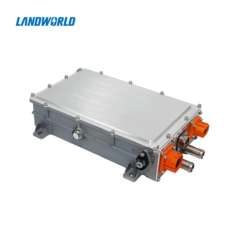 Fuente de alimentación de 6.6kw Landworld bidireccional de la OBC+2kw Dcdc refrigerado por líquido