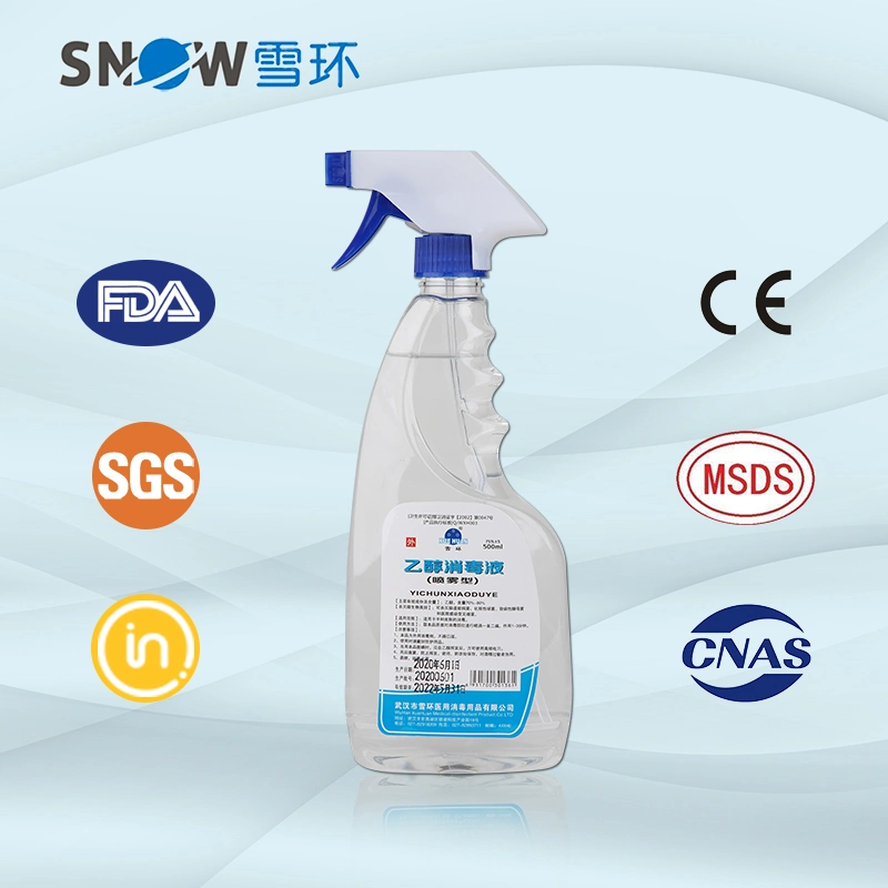 OEM Alcohol Based Hand Sanitizer Disinfectant Trigger Spray for Sale