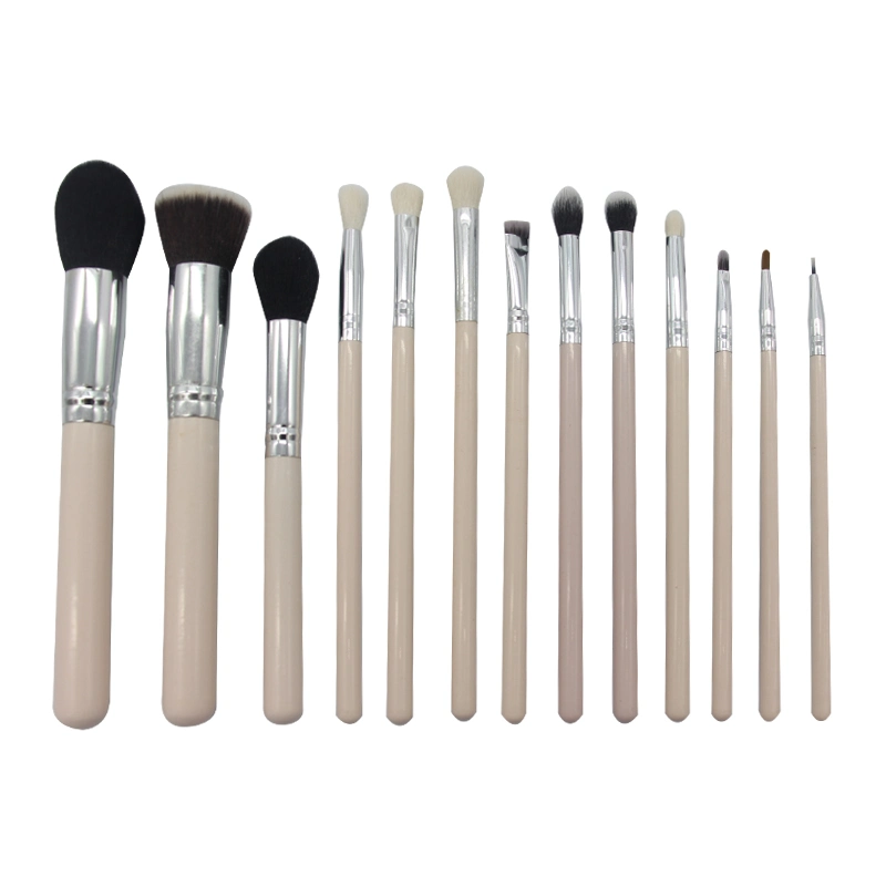 Easily Grasp Powder Brush Sets Makeup Private Label 13 PCS Pink Makeup Brusheshot Sale Products