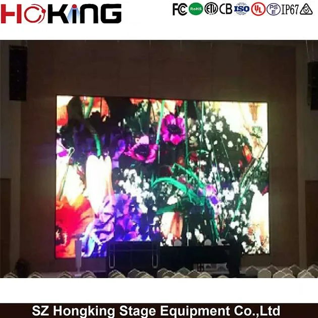 P5 Indoor Full Color LED Display Module Installation LED Wall