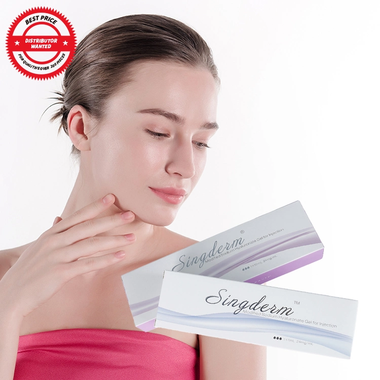 Singderm hialuronato sódico Gel para relleno de inyección de belleza