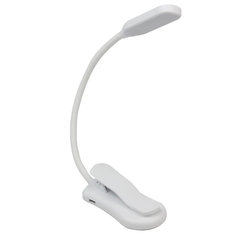 Mini Clip on White LED Book Reading Light Flexible Adjustable Super Bright Bedside Study Lamp Book Light for Kindle Touch