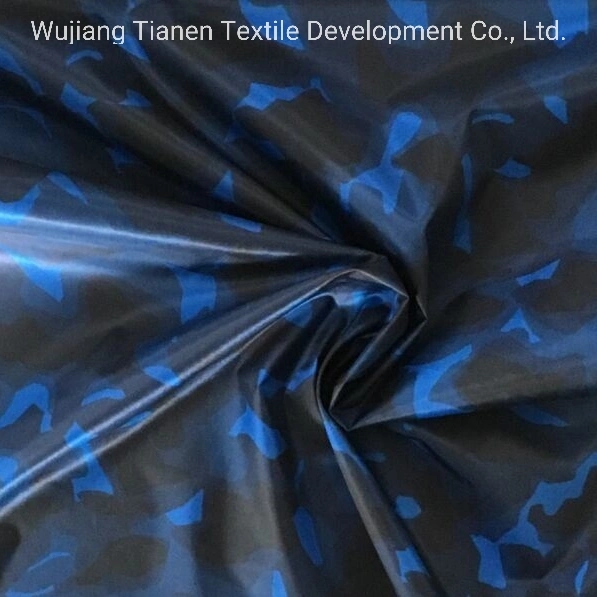 380t Nylon Taffeta Fabric with Transfer Printing