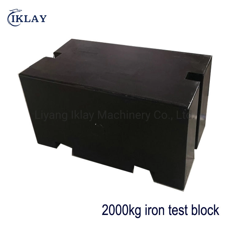 OIML 2000kg 5000kg Standard Weight for Calibration Weights Cast Iron 5kg 10kg 20kg 500kg 1000kg Test Weight for Crane and Truck Scales