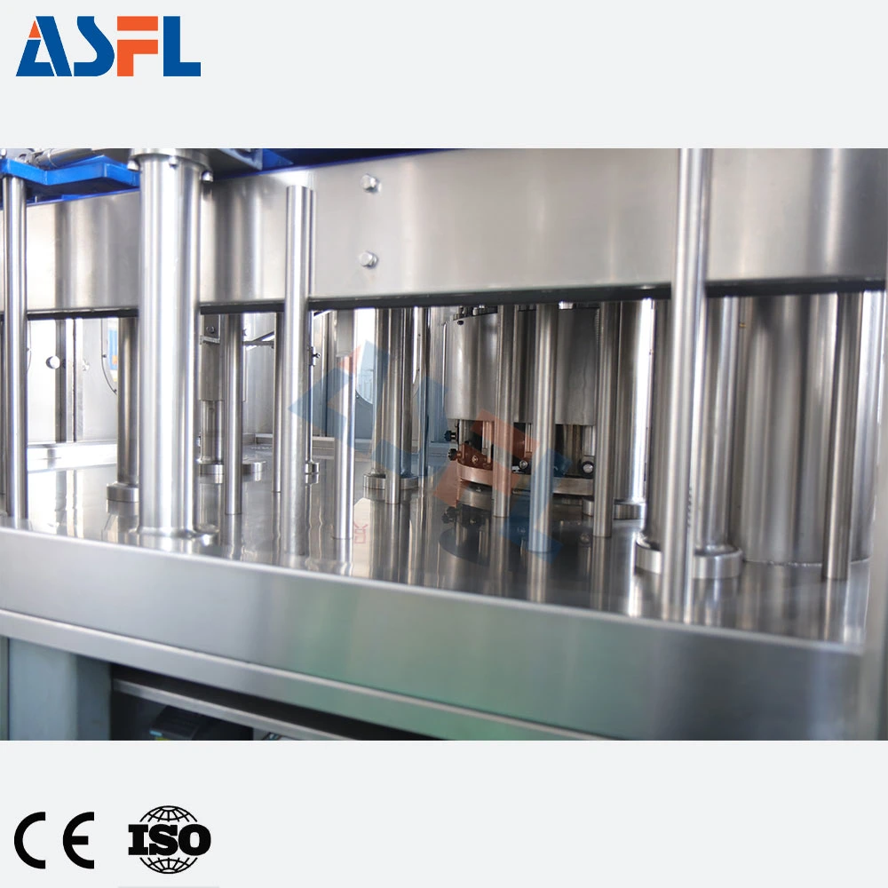 Automatic Liquor Alcohol Grape Wine Filling and Capping Machine with Glass Bottle Production Line