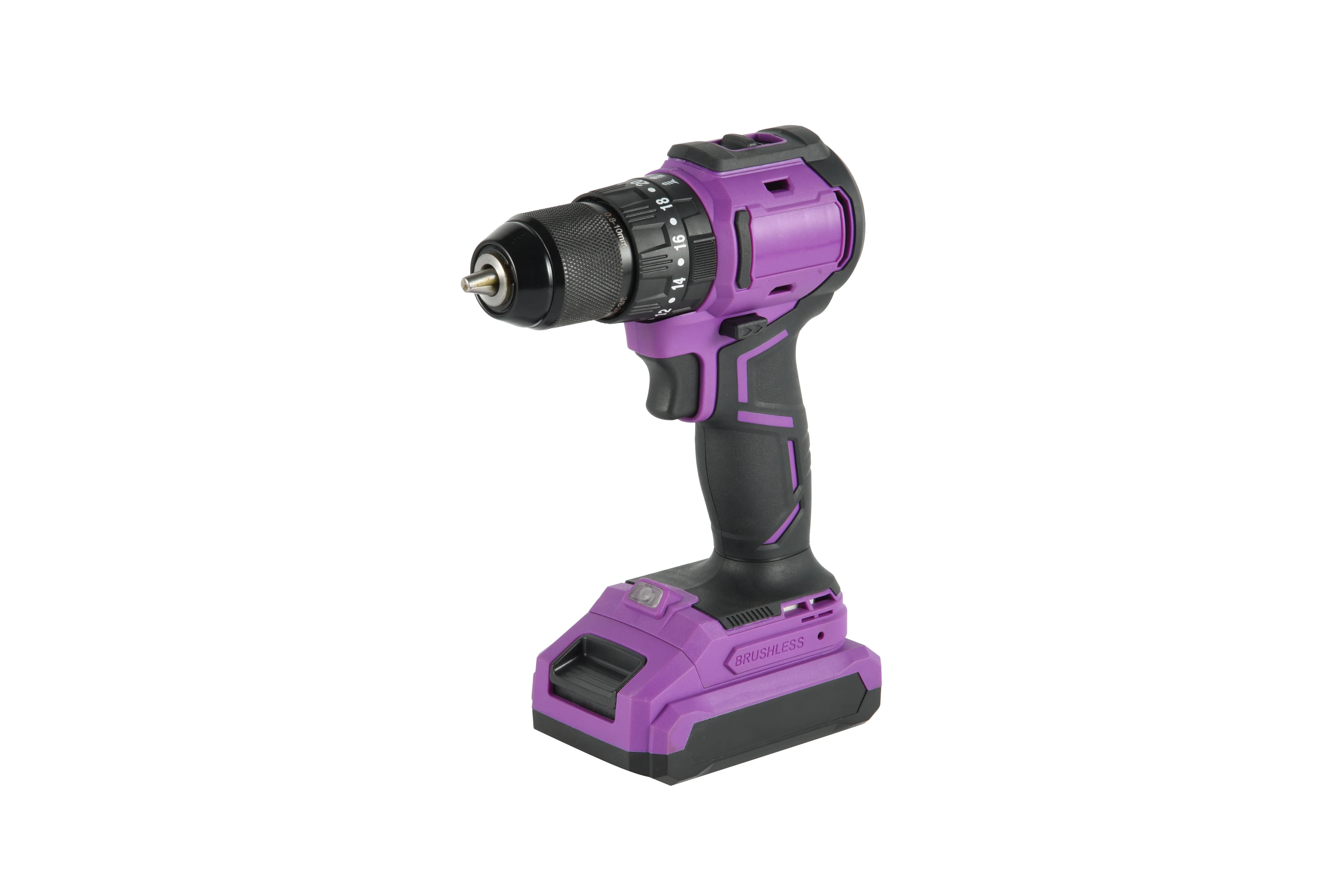 Easun 20V 50N.m DK08BL-20VT Lítio Industrial Cordless impacto sem escovas furadeira de impacto