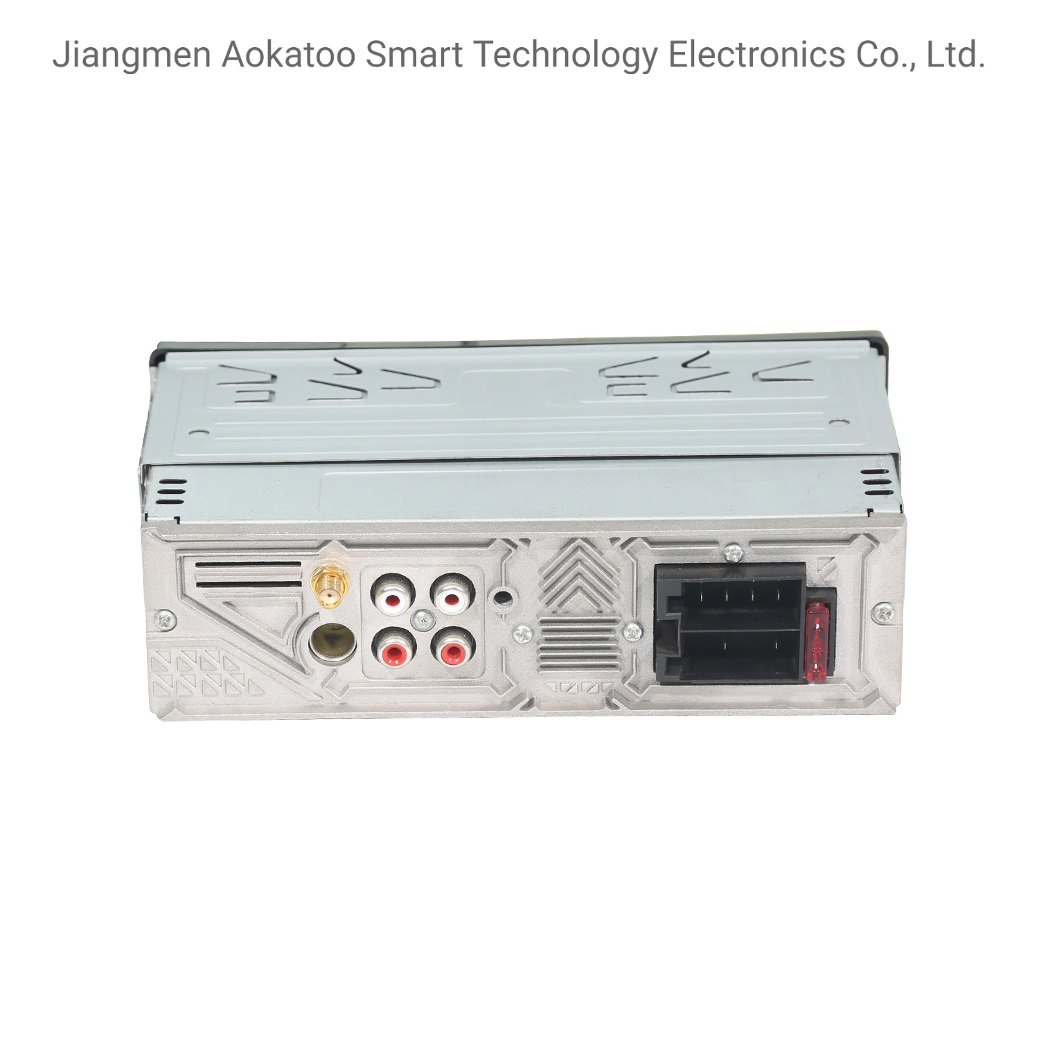 Autoradio solo 1DIN estéreo para coche reproductor de MP3 en el tablero de la unidad de cabeza Bluetooth USB de baja potencia de radio FM Aux.