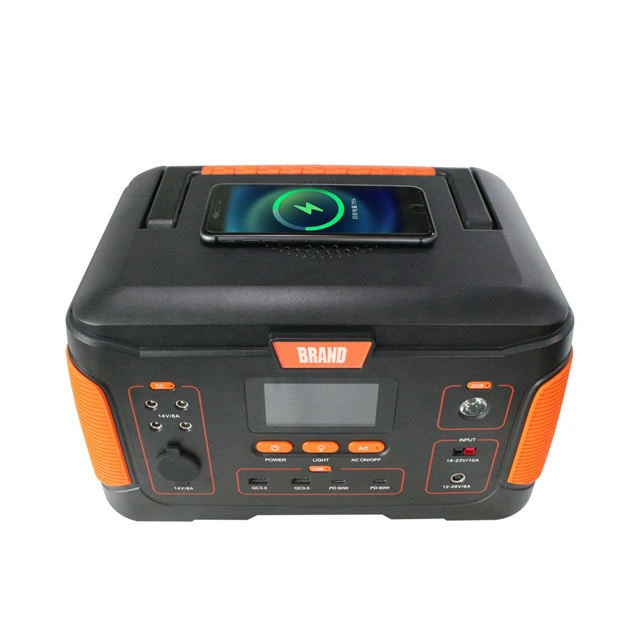 Professional Portable Power Station 500W for Car Lithium Battery Solar Energy Outdoor Household