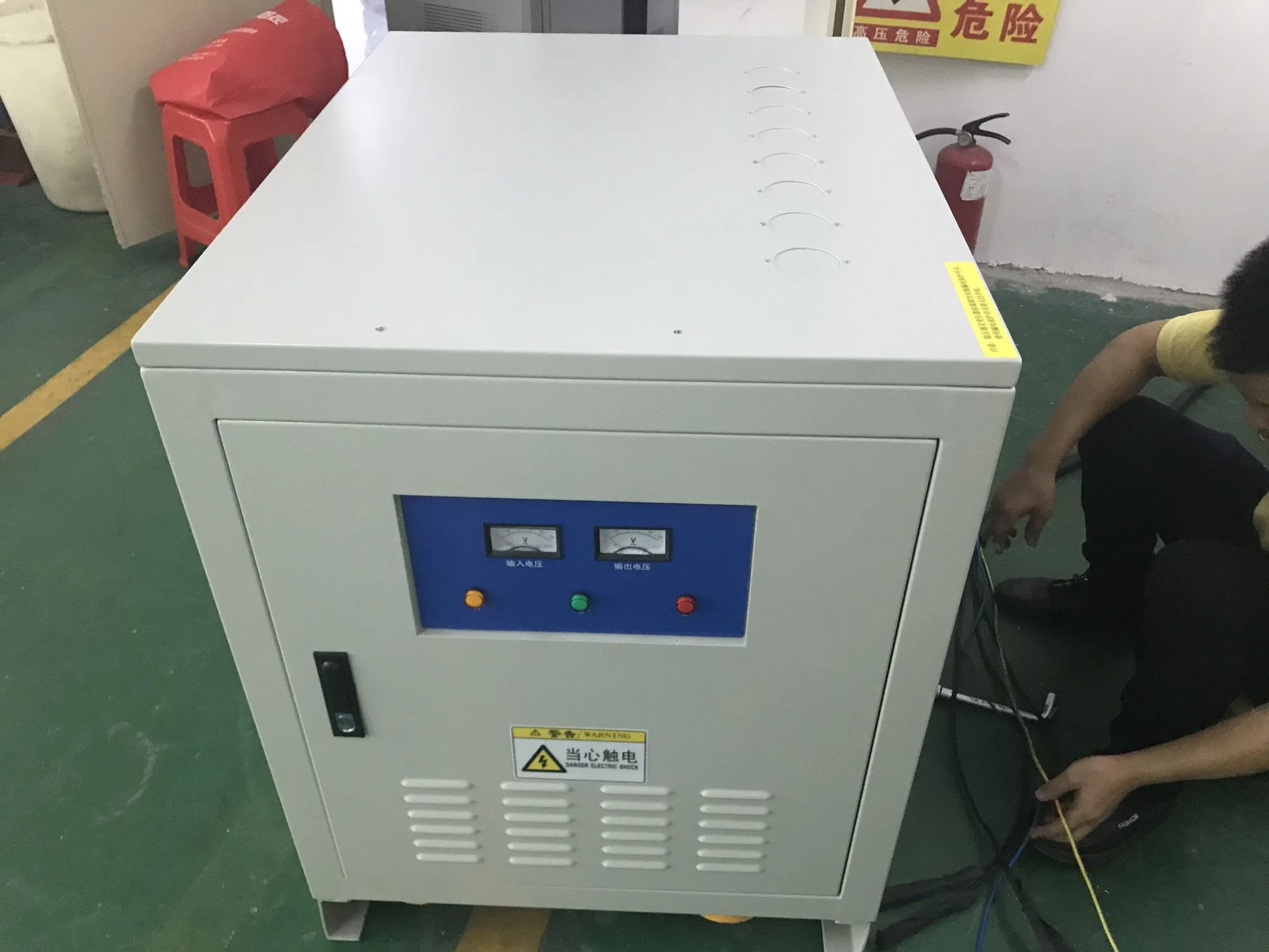 Transformateur d'isolation de type sec 3 kVA, haute sécurité électrique 380 V avec certification ce