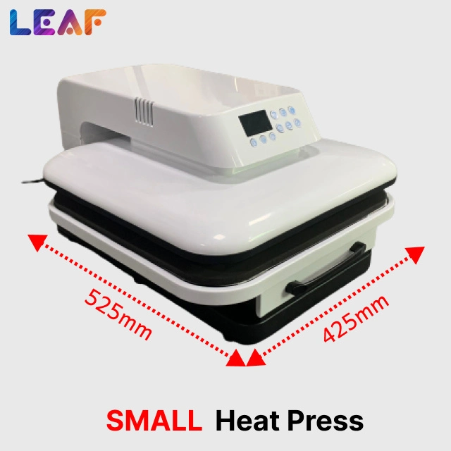 يمكنك الارتقاء بمستوى أعمال الطباعة على القمصان باستخدام جهاز Auto Mini Flat Heat Press.