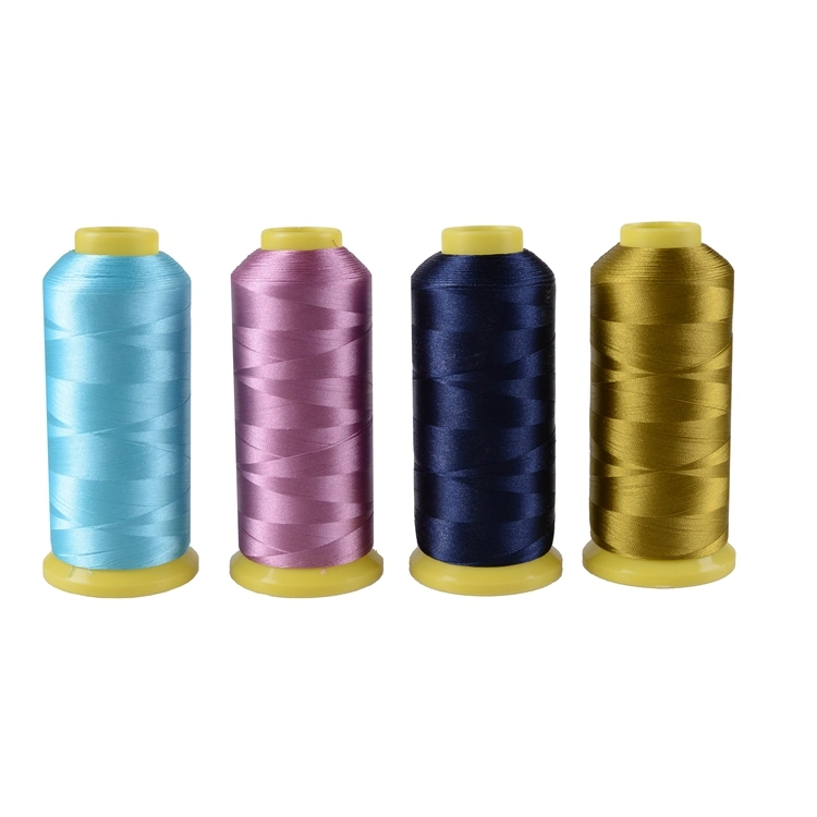 Different Colors 120d/2 100% Rayon Computer Polyester Embroidery Thread for Embroidery Machine