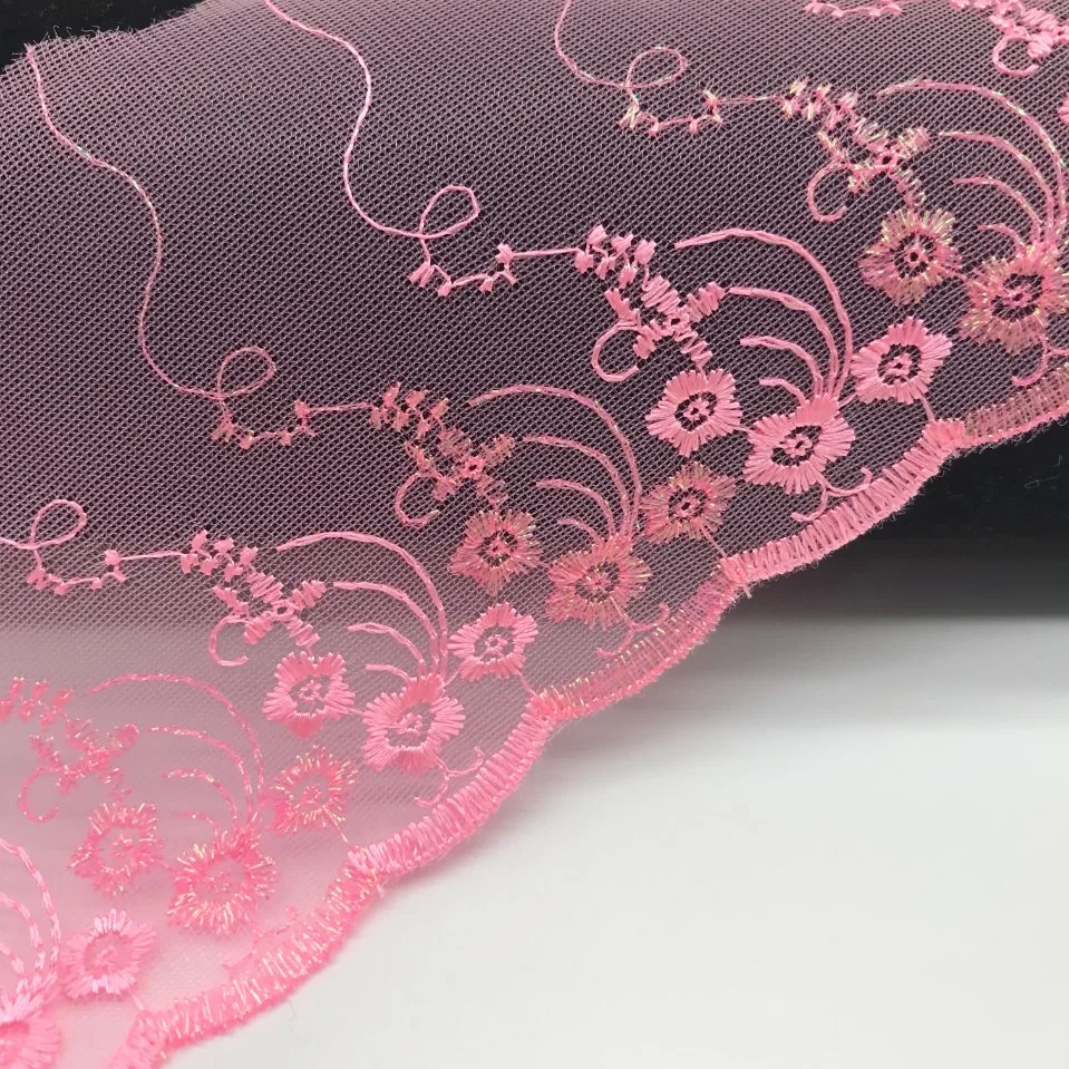 New Design Hot Sale Organza Lace Trimming Garment Accessories for Garments