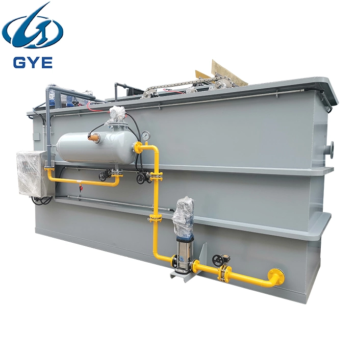 Horizontal Daf Dissolved Air Flotation Machine Industrial Wastewater Treatment Equipment