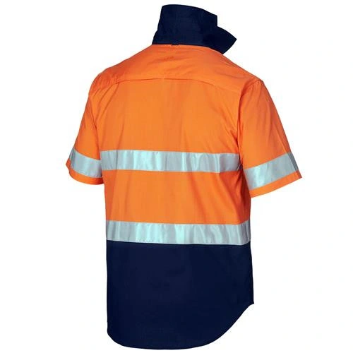 Short Sleeve Work Wear Uniform Safety Reflective Shirt