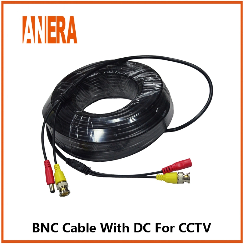Video Power Rg58 Rg59 DC Coaxial BNC Camera Extension Cable for CCTV Camera 30m