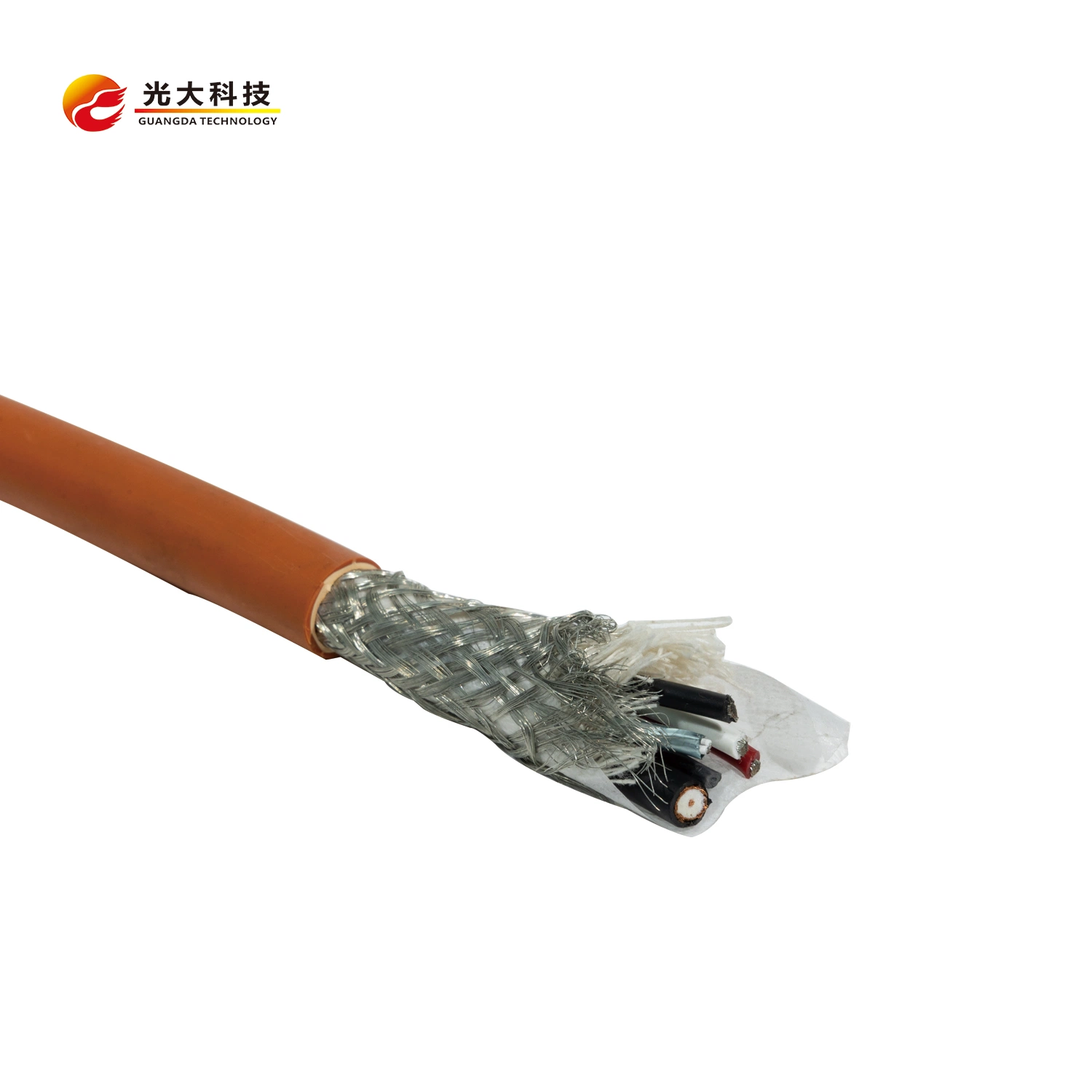 RG6+2c Rg59+2c cable coaxial PE de acero revestido de cobre 0,8+espuma Siamese Cable de alimentación cable de vídeo de cámara CCTV eléctrica