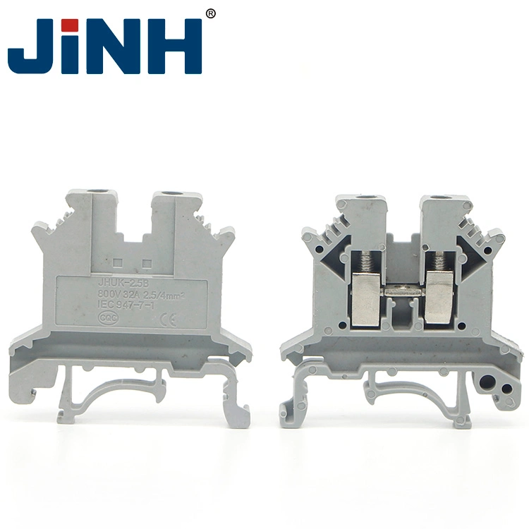 UK2.5b Screw Type 4mm Wire Terminals Block Manufacturer Terminal Connector