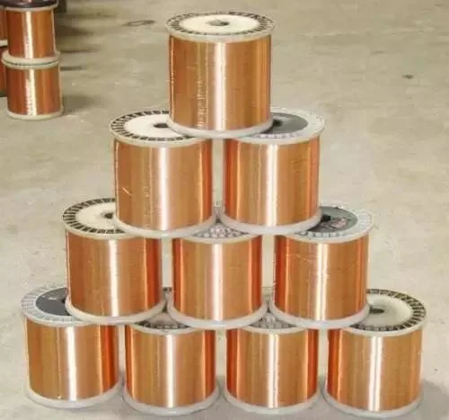 Wholesale Enamelled Copper Wire 24 AWG Magnet Wire T2 C110 Copper Wire Copper Coil