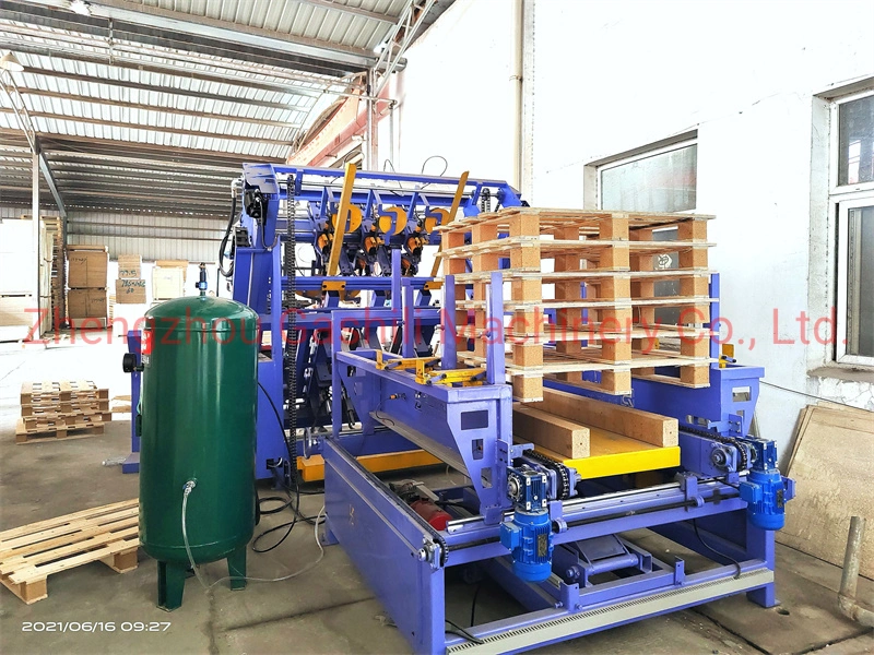 Euro Pallet Automatic Nailer Machine Pallet Nailing Machine