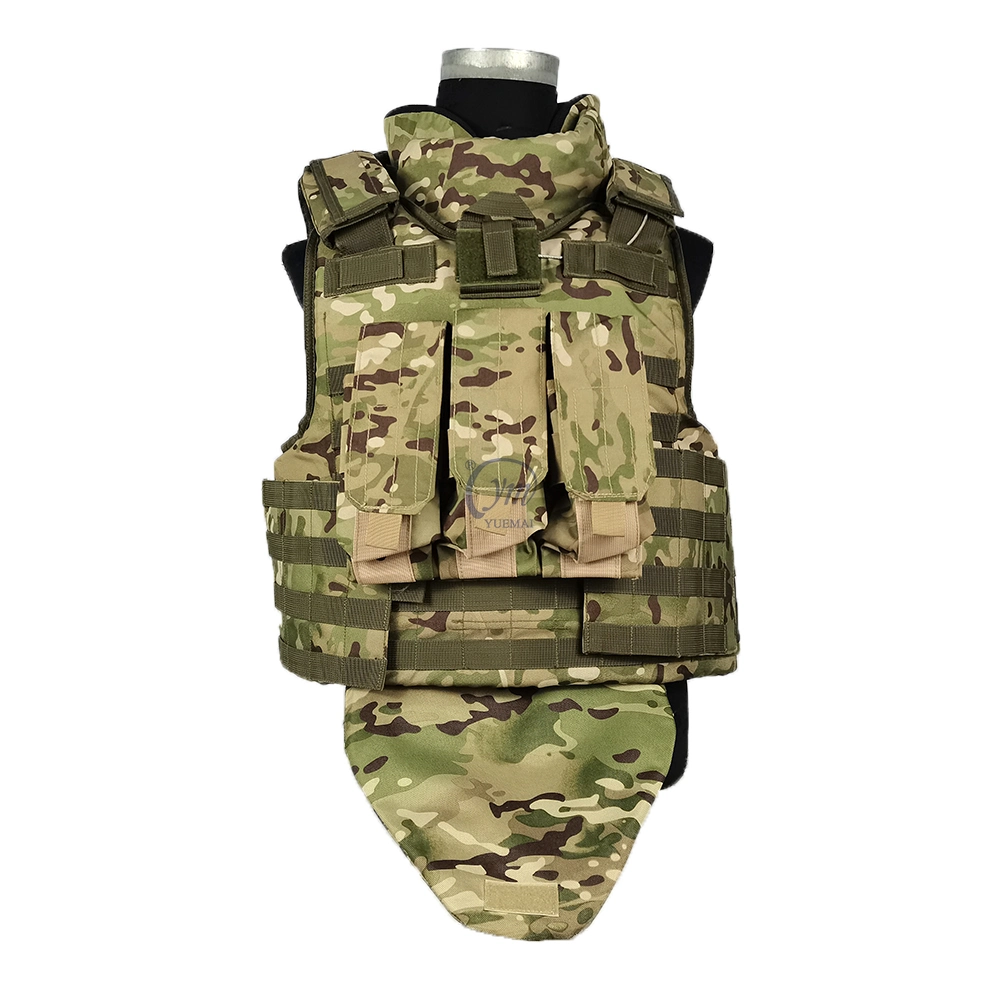 Hole Body Armor Ballistic Protection Military Camouflage Bulletproof Vest