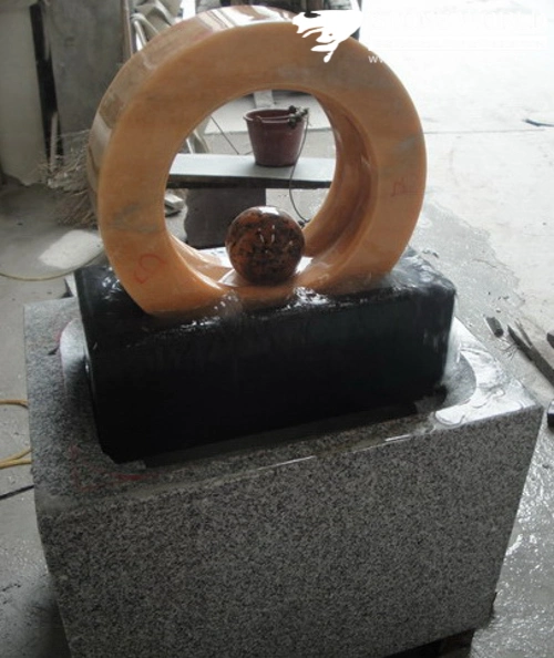 Natural Marble/Granite Stone Carved Water Fountain for Garden