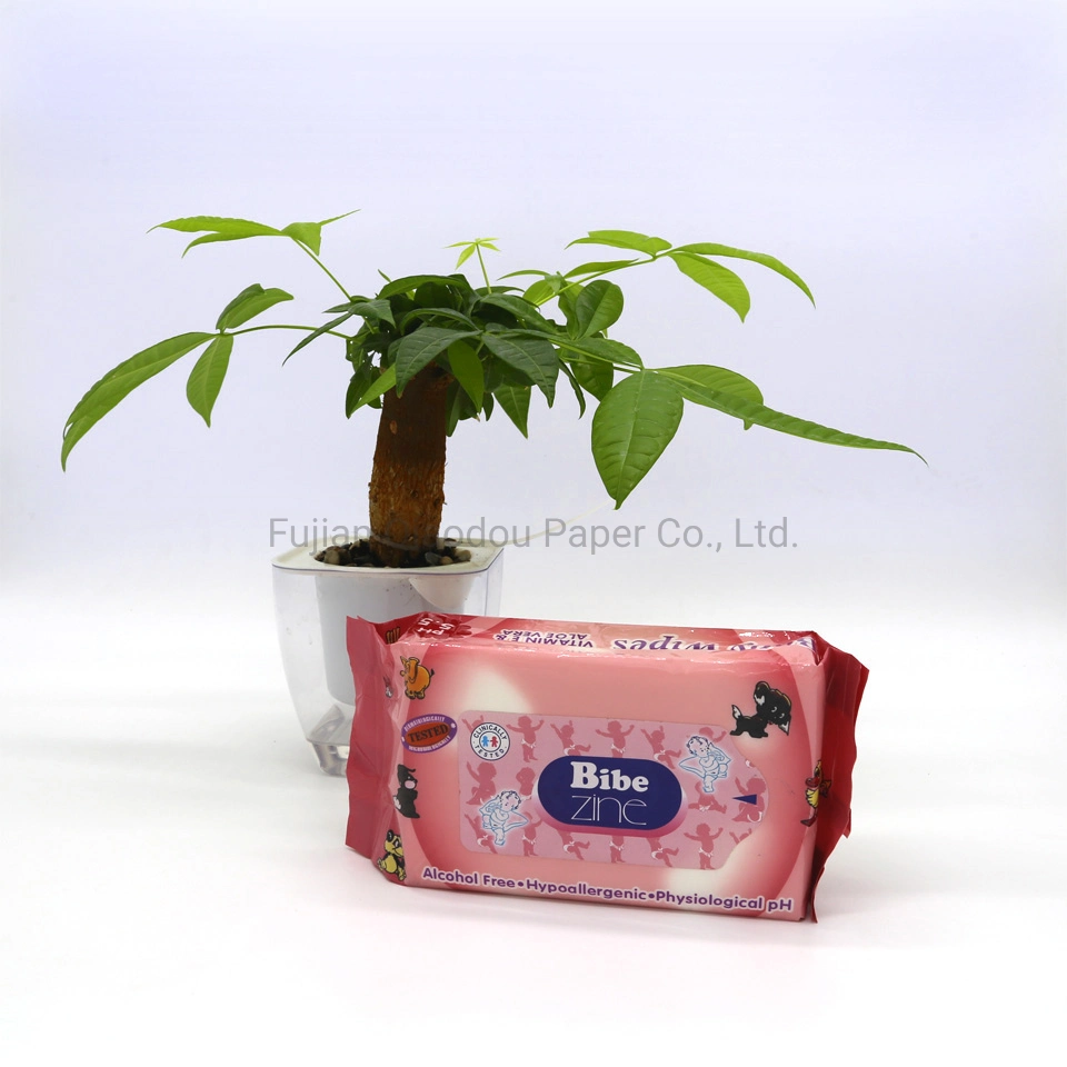 China Manufacturer Soft Baby Wipes Sensitive Skin Baby Wet Wipes