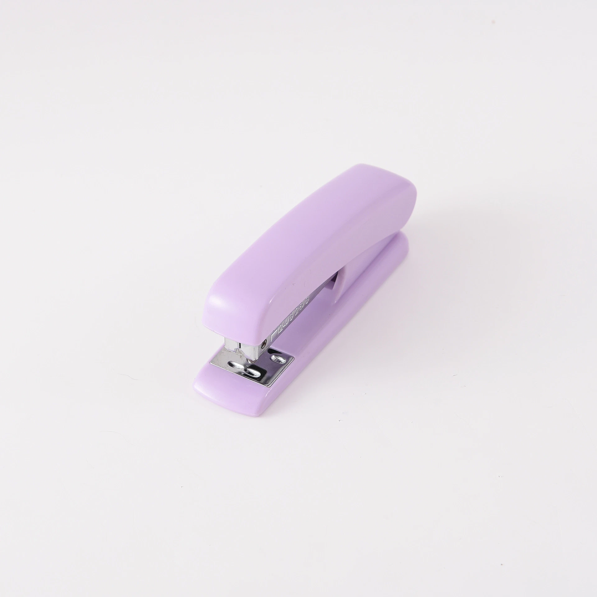 Macaron Color Stapler PVC Box Packaging Office Supplies Stationery