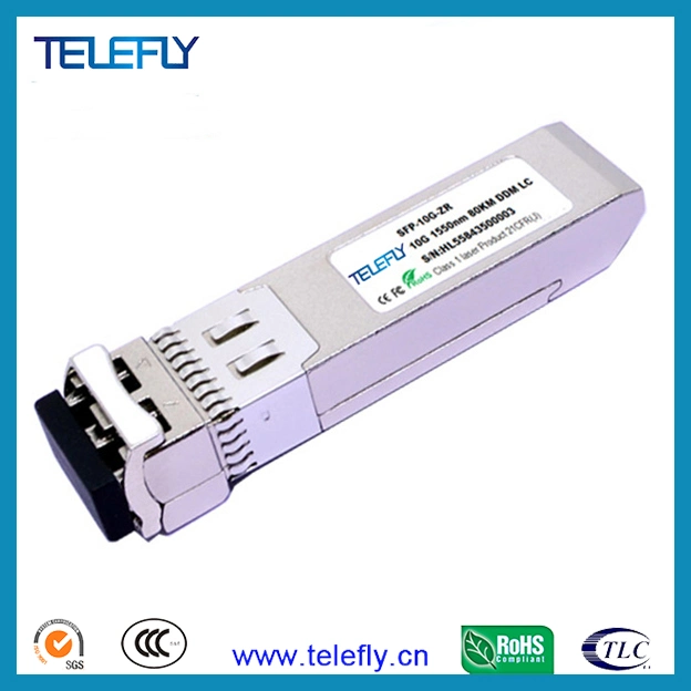 10g 1470nm-1610nm 80km CWDM SFP FTTH Transceiver in Communication Module