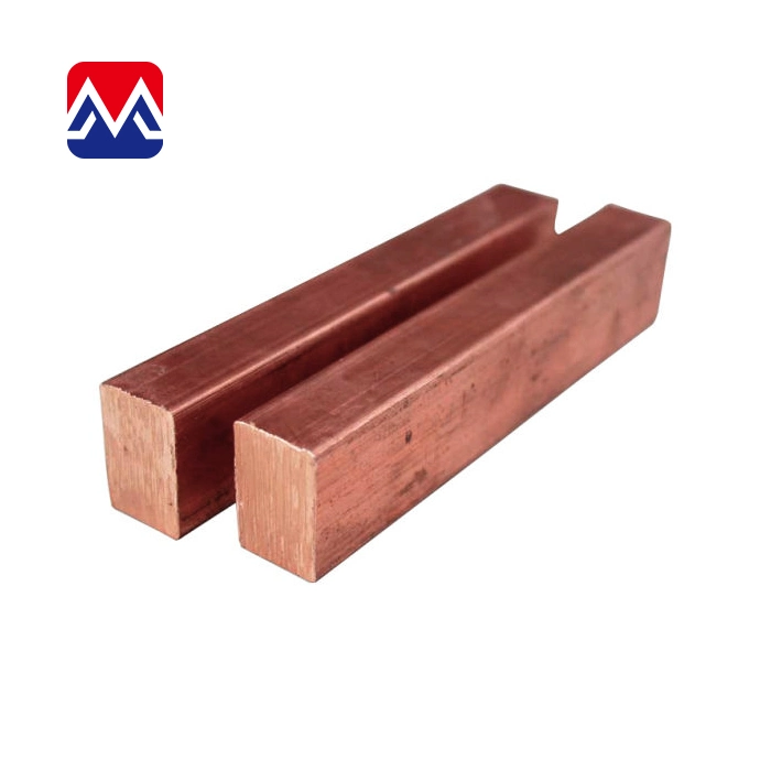 Copper Bars C12200 C18980 C15715 Edge Closing Copper Flat Rod 8mm 99.99% Pure Round Square Copper Busbar