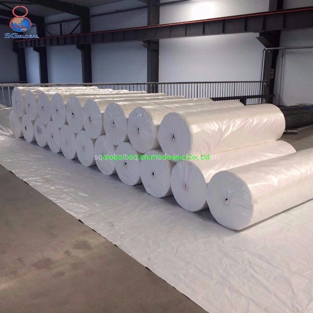 GRS SGS Approved Manufacturer Customized Printed Heavy Duty Coated Waterproof Polyethylene PE Poly Tarpaulin Tarps in Standard Size