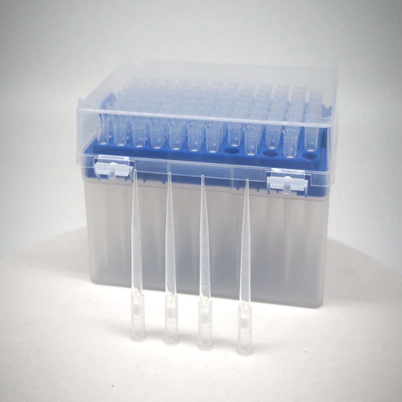 Hospital Lab Consumables Device PP Filter Pipette Tips for PCR Supplies