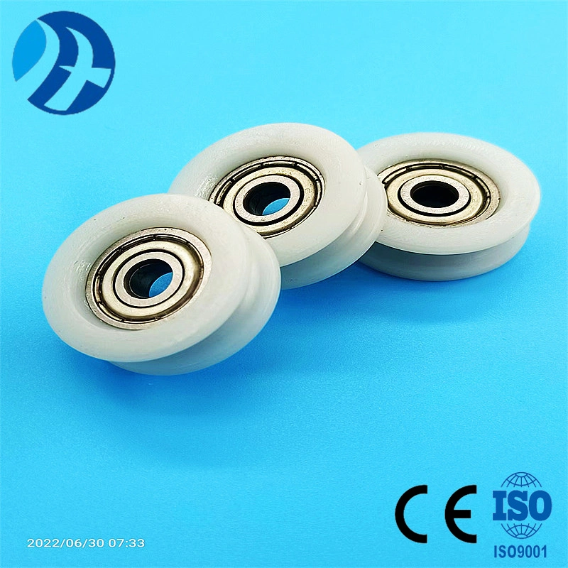 Customized 625 Pulley Product with Bearing/Carbon Steel Bearing for Bathroom Sliding Partition Door